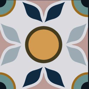 Gạch bông hoài cổ Thanh Thanh 30x30 HAG 320