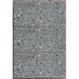 Gạch terrazzo 300x600 đá KIS xám đậm