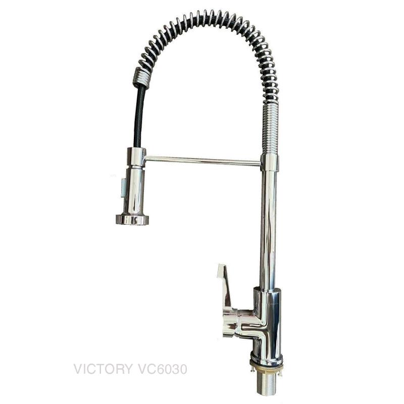 Vòi rửa chén nóng lạnh rút dây VICTORY VIC VC6030