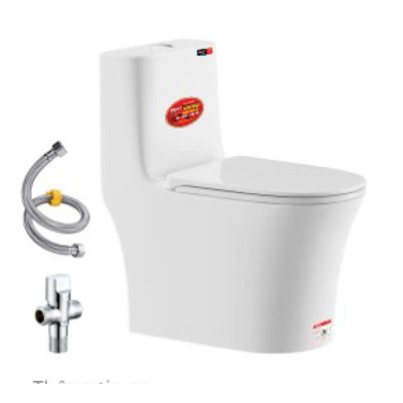 Bàn cầu 1 khối Kassani KS-12645CV