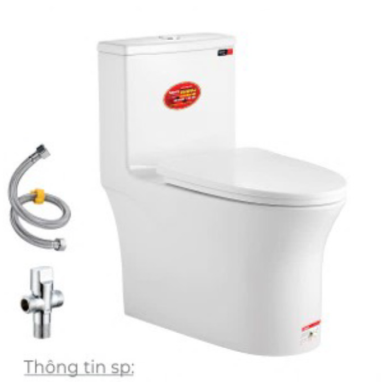 Bàn cầu 1 khối Kassani KS-12750CV