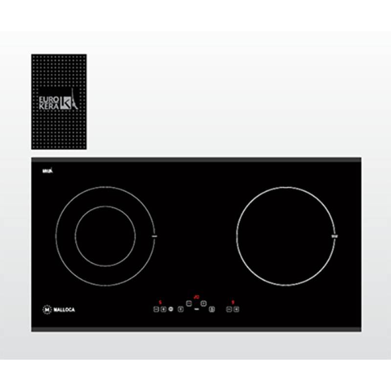 Bếp điện từ kết hợp Malloca MH-02 IR D
