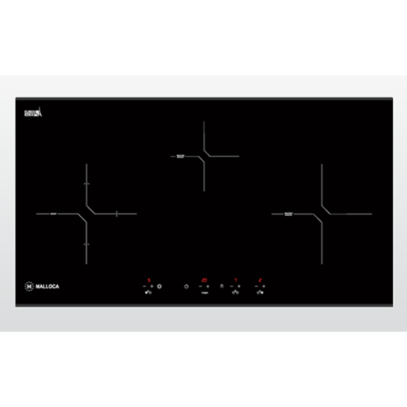 Bếp điện từ kết hợp Malloca MH-03IR-N