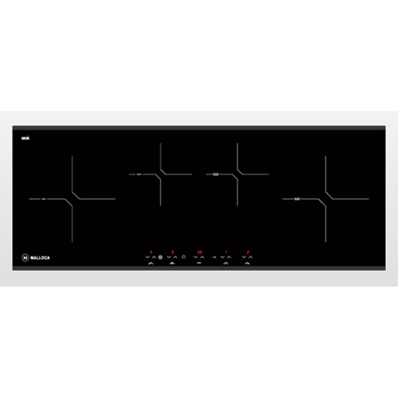 Bếp điện từ kết hợp Malloca MH-04 IR S