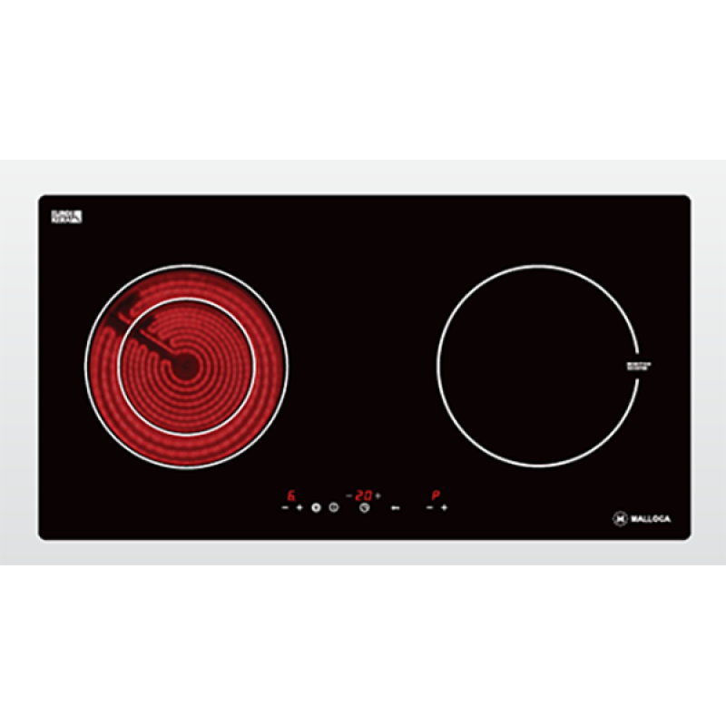 Bếp điện từ kết hợp Malloca MH-02 IR