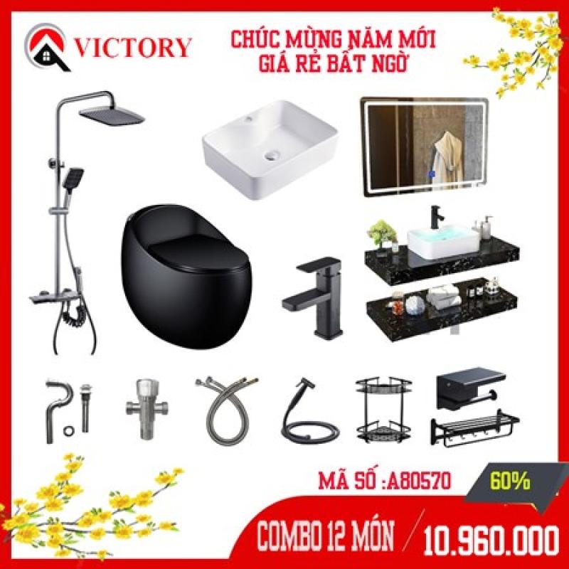 BỘ COMBO BÀN CẦU NHÀ TẮM TRỌN BỘ A80570