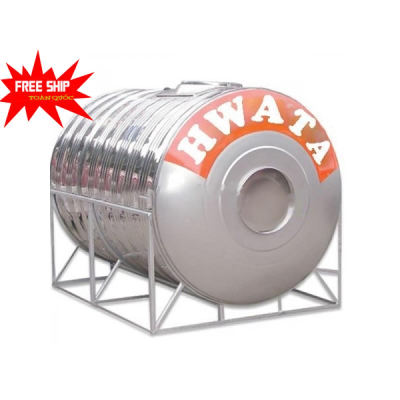 Bồn nước INOX HWATA 500 lít ngang