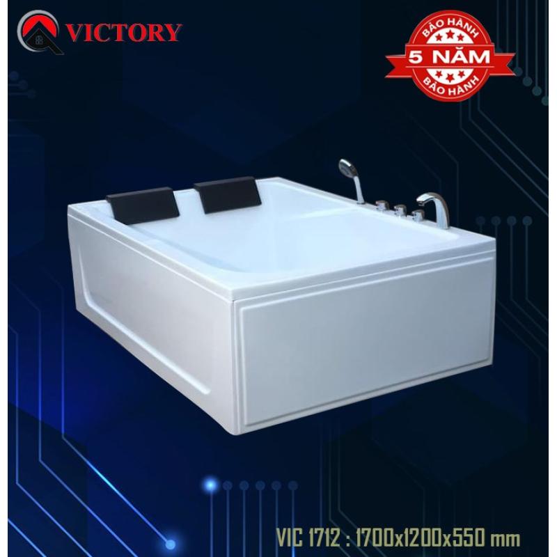 BỒN TẮM NẰM ĐÔI VICTORY VIC 1712