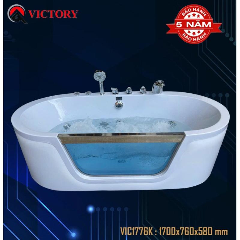 BỒN TẮM NẰM ĐÔI MASSAGE VICTORY VIC 1776KC