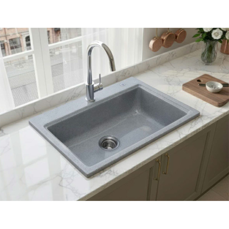 Chậu rửa ch&eacute;n đ&aacute; nh&acirc;n tạo Việt Mỹ C1N-02