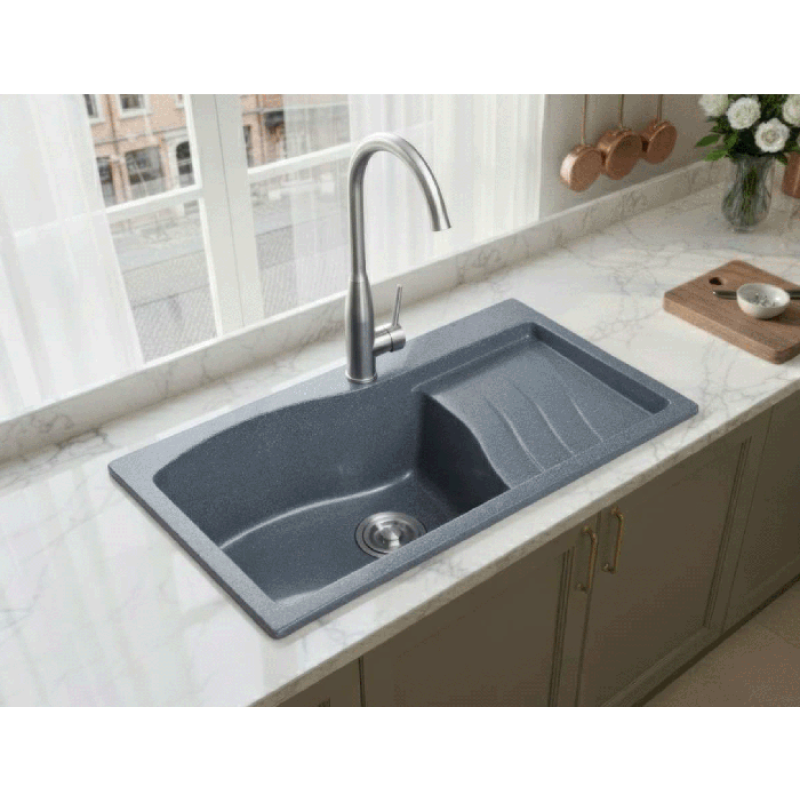 Chậu rửa ch&eacute;n đ&aacute; nh&acirc;n tạo Việt Mỹ C1NC-04