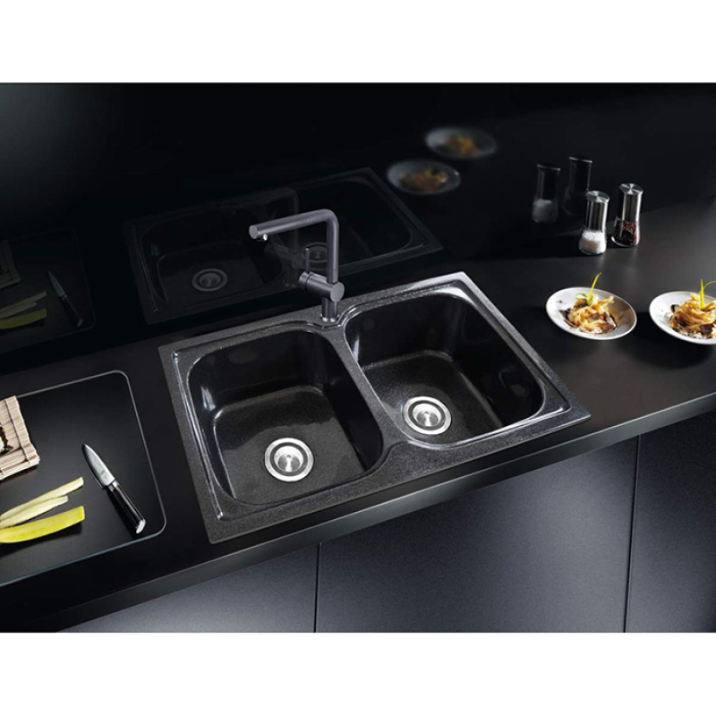 Chậu rửa ch&eacute;n đ&aacute; nh&acirc;n tạo Việt Mỹ C2N-02