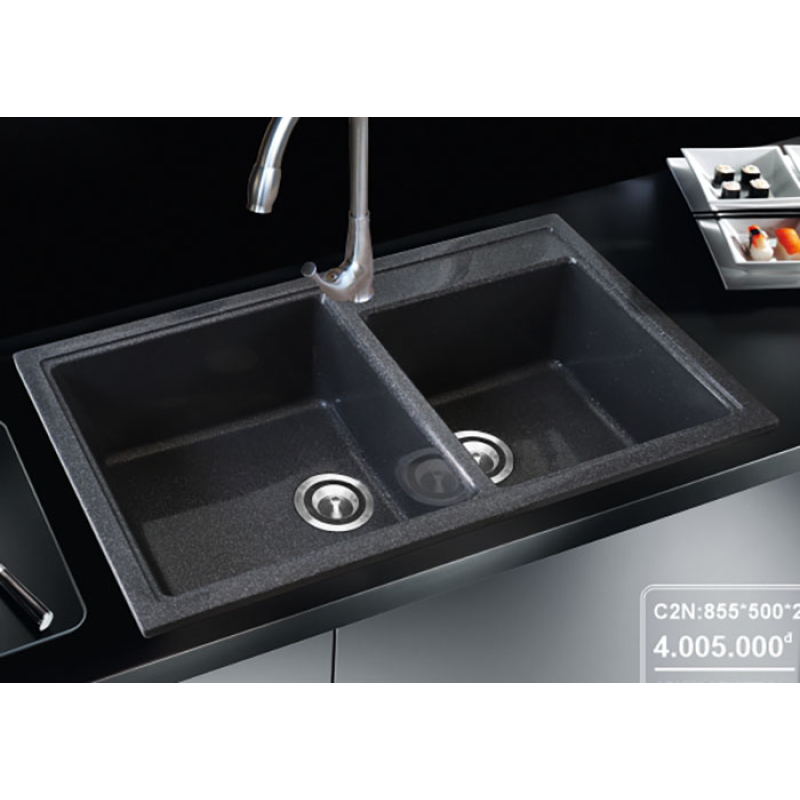 Chậu rửa ch&eacute;n đ&aacute; nh&acirc;n tạo Việt Mỹ C2N