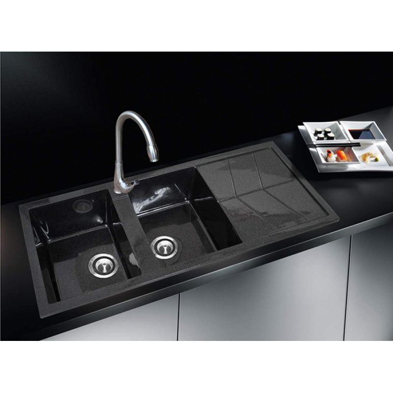 Chậu rửa ch&eacute;n đ&aacute; nh&acirc;n tạo Việt Mỹ C2NC-01