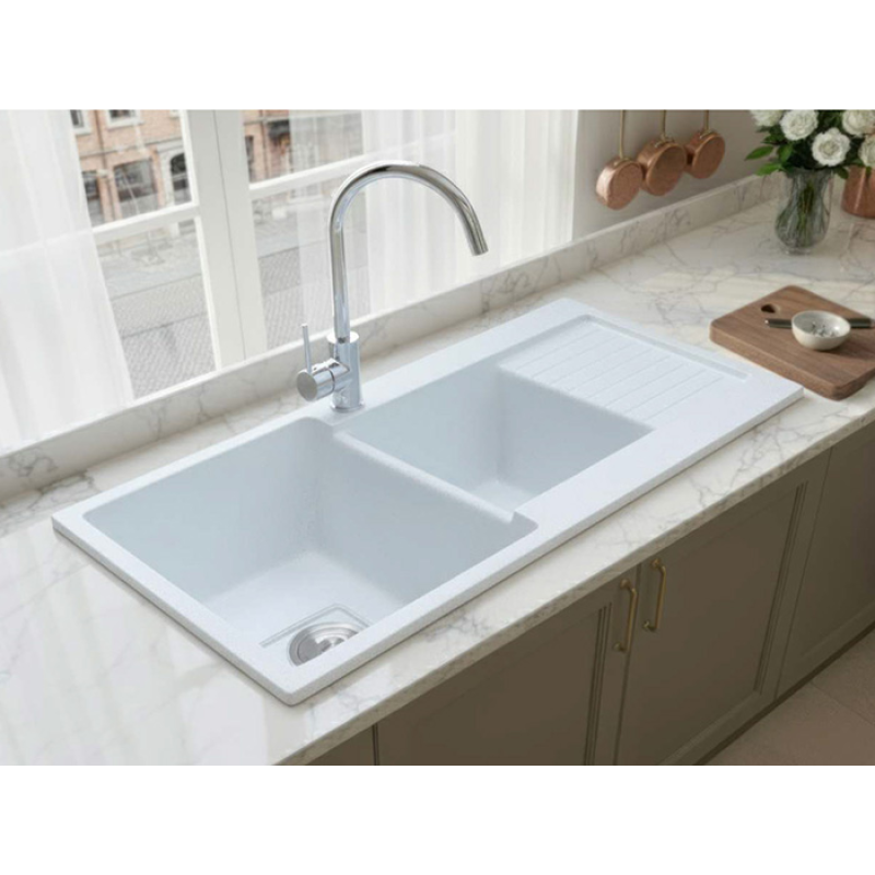 Chậu rửa ch&eacute;n đ&aacute; nh&acirc;n tạo Việt Mỹ C2NC-06