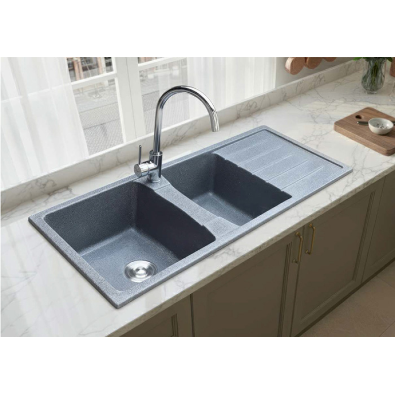 Chậu rửa ch&eacute;n đ&aacute; nh&acirc;n tạo Việt Mỹ C2NC-07