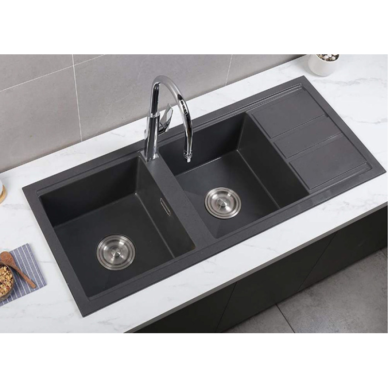 Chậu rửa ch&eacute;n đ&aacute; nh&acirc;n tạo Việt Mỹ C2NC-08