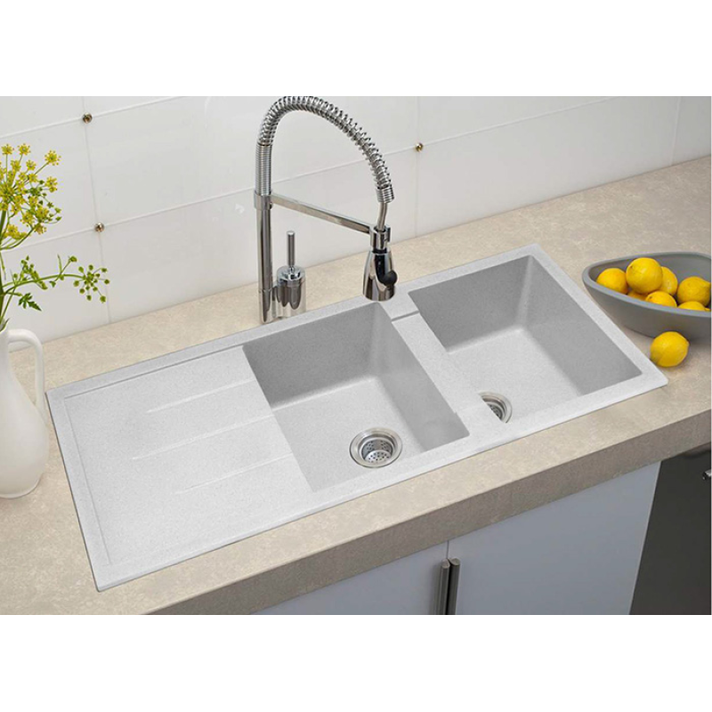 Chậu rửa ch&eacute;n đ&aacute; nh&acirc;n tạo Việt Mỹ C2NC