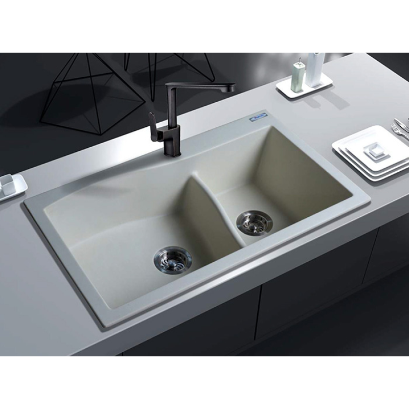 Chậu rửa ch&eacute;n đ&aacute; nh&acirc;n tạo Việt Mỹ  V2N