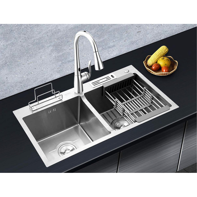 Chậu rửa ch&eacute;n inox  Việt Mỹ B.8245A