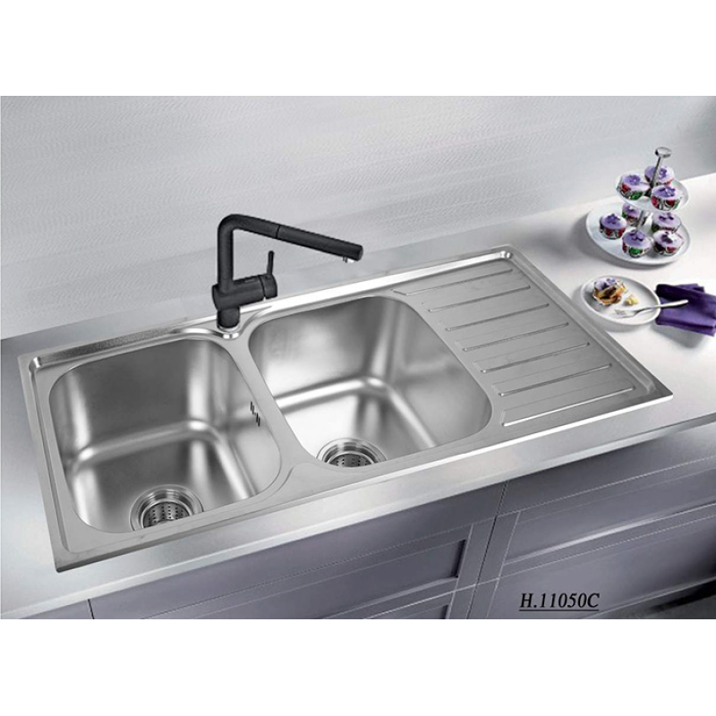 Chậu rửa ch&eacute;n inox  Việt Mỹ H.11050C