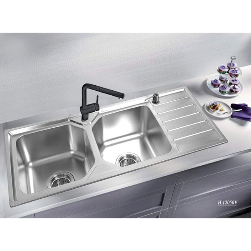 Chậu rửa ch&eacute;n inox  Việt Mỹ H.12050V