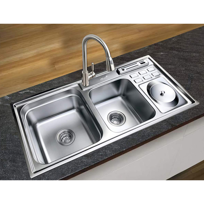 Chậu rửa ch&eacute;n inox  Việt Mỹ H.9245DN