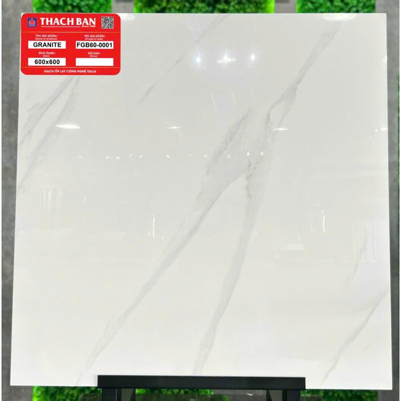 Đá bóng kính Thạch Bàn 600x600 mm FGB60-0001