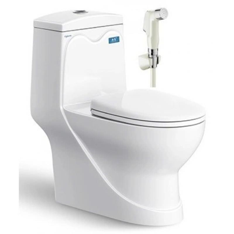 Bàn cầu Viglacera V38 kèm vòi xịt VG826