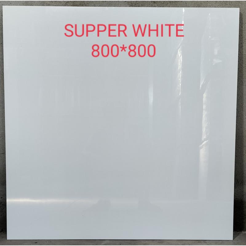 Đá bóng kính Ấn Độ 800x800 SUPPER WHITE