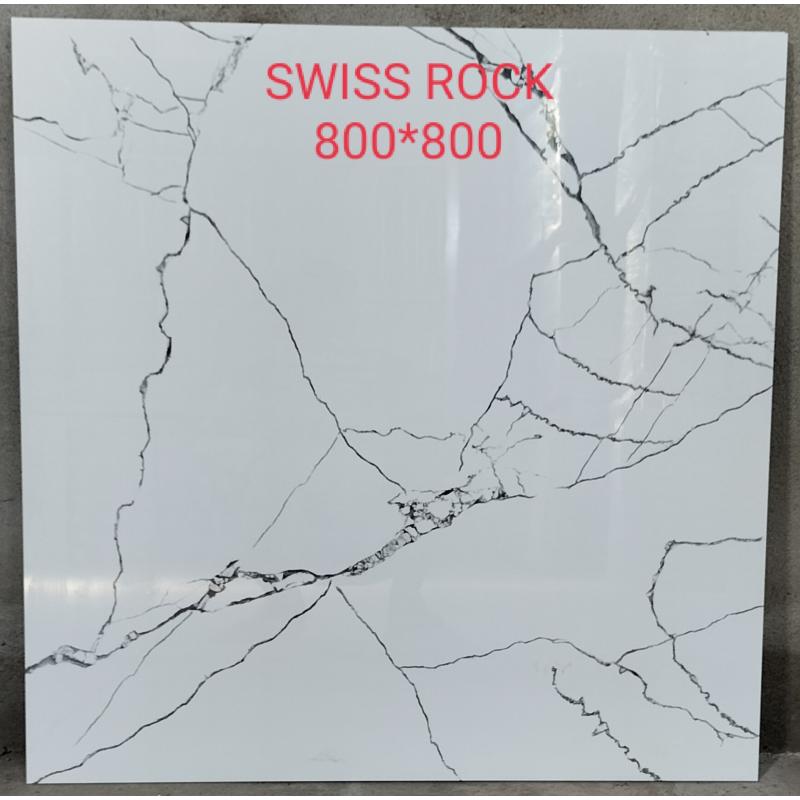 Đá bóng kính Ấn Độ 800x800 SWISS ROCK