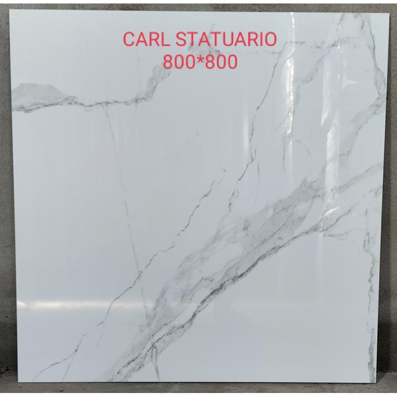 Đá bóng kính Ấn Độ 800x800 CARL STATUARIO