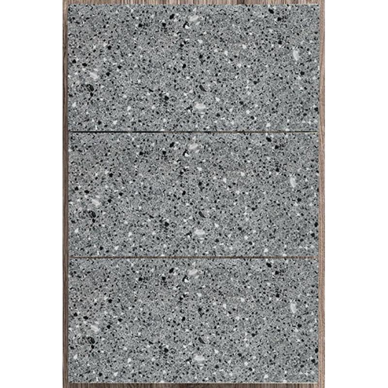 Gạch terrazzo 300x600 đá KIS xám đậm