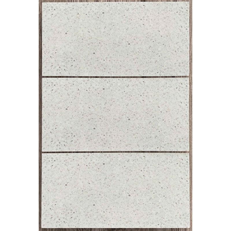 Gạch terrazzo 300x600 đá KIS hạt nhuyễn nền kem