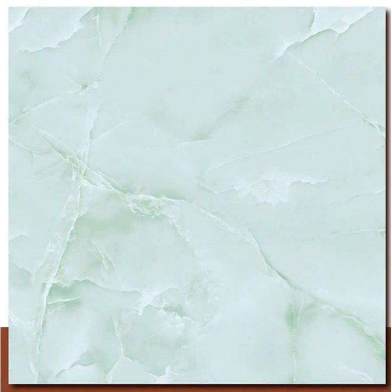 Gạch men bóng 600x600 Ý Mỹ xanh cẩm thạch S647R