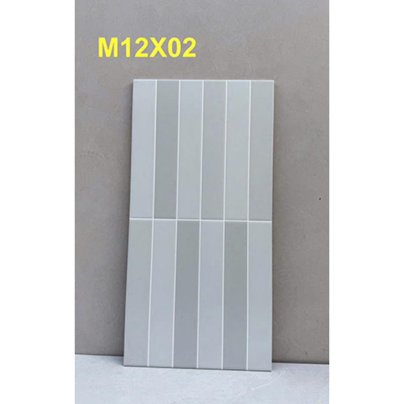 Gạch trang trí 30x60 giả thẻ M12X02