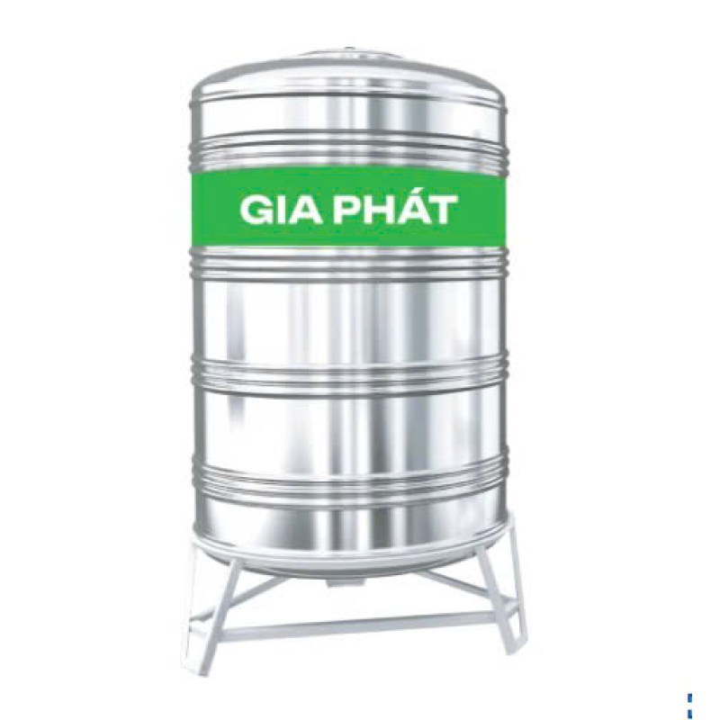 Bồn nước INOX Gia Phát TOÀN MỸ 500 Lít  đứng