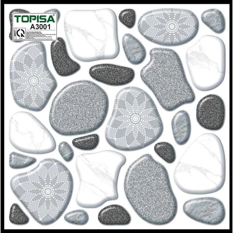Gạch TOPISA A3001 30X30 sỏi nổi