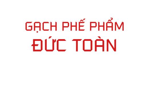 Gạch phế phẩm
